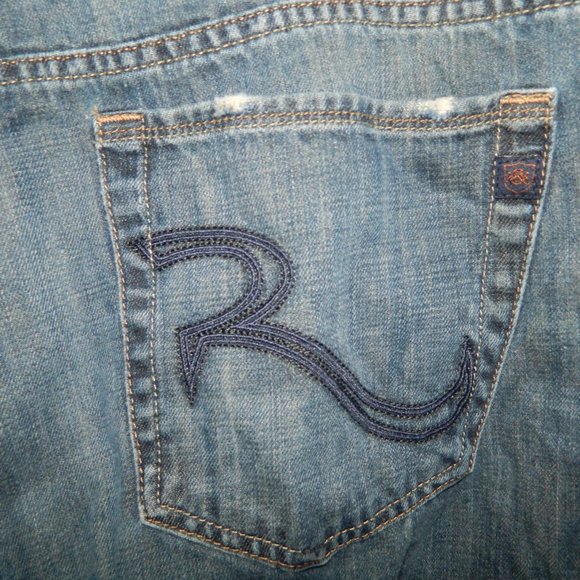 ROCK & REPUBLIC Mens Verve Distressed Jeans 38x32 (N-42) - Picture 3 of 5